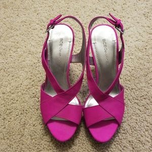 BCBGeneration Pink Heels